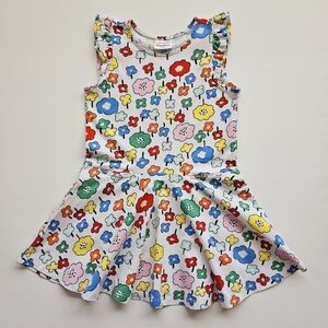 Hanna Andersson Colorful Summer Flower Floral Dress